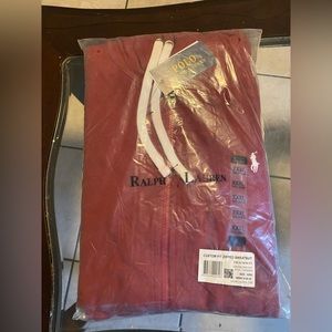 Slim fit, Ralph Lauren, tracksuit, sweatpants, and zip up jacket brand new